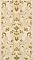Iris Ducale Damasco Oro Beige 25x46 см Декор