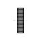 Arbiola Gorizont Ritmo H 600-40-30 секций чёрный горизонтальный  радиатор c боковым подключением