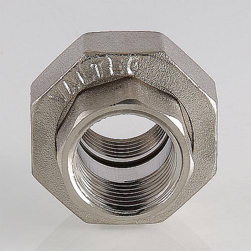 Valtec 1 1/4" Муфта разъемная латунная никелированная