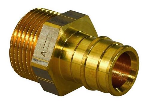 Штуцер Uponor Q&E 20 3/4 латунный с наружной резьбой