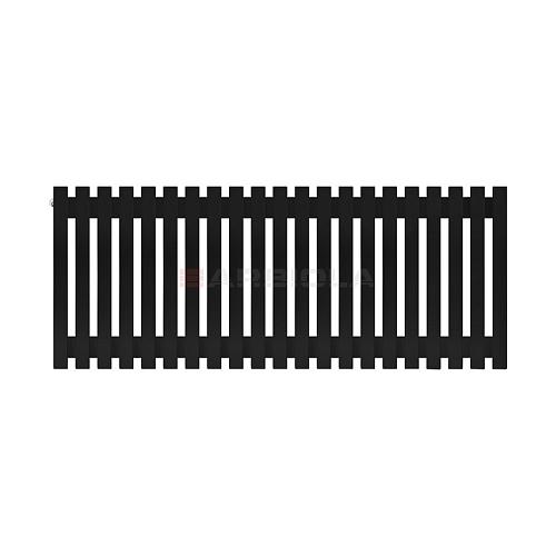 Arbiola Ritmo H 500-40-21 секции черный вертикальный радиатор c боковым подключением