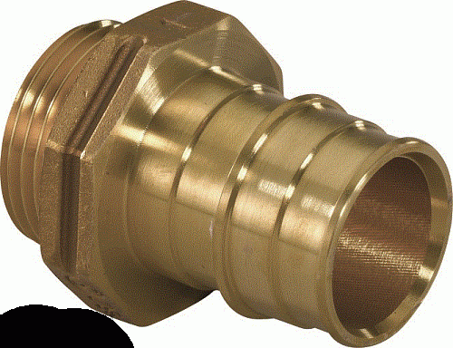 Штуцер Uponor Q&E Wipex 63-2 латунный с наружной резьбой