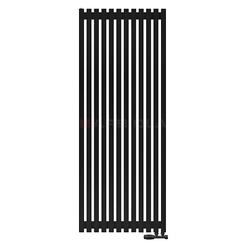 Arbiola Ritmo V 1750-40-12 секции черный вертикальный радиатор c нижним подключением