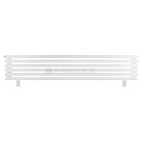 Arbiola Gorizont Ritmo HZ 1500-40-06 секций белый горизонтальный  радиатор c боковым подключением (на ножках)