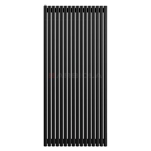Arbiola Iris 42 H 1500-42-16 секции черный вертикальный радиатор c боковым подключением