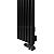  Arbiola Ritmo V 600-40-14 секции черный вертикальный радиатор c нижним подключением
