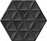 ITT Ceramic Malmo Black 23,2X26,7 см Напольная плитка