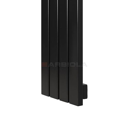 Arbiola Liner H 700-36-16 секции черный вертикальный радиатор c боковым подключением
