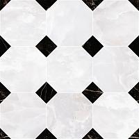 Versace Emote Ottagona Onice Bianco 39x39 см Мозаика