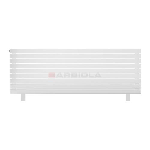 Arbiola Gorizont Liner HZ 1800-36-09 секции белый горизонтальный радиатор c боковым подключением с ножками