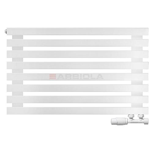 Arbiola Gorizont Ritmo V 1000-40-08 секции белый горизонтальный радиатор c нижним подключением
