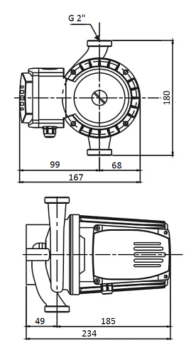 SHINHOO BASIC 32-12 180 1x230V Циркуляционный насос