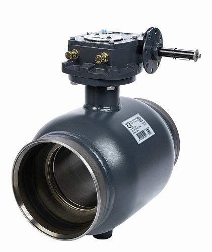 Кран шаровой RJIP Premium WW DN250 PN25 GF (приварной, под привод, стандартный проход) 065N0162GR