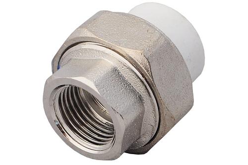 Valfex Муфта ВР 20 x 1/2''  усиленная комбинированная разъёмная (американка)