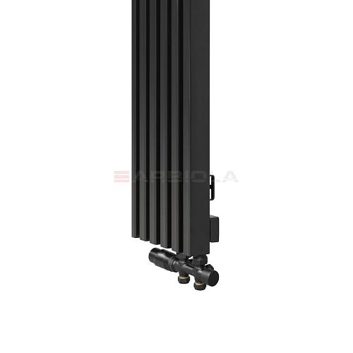 Arbiola Compact V 2500-63-05 секции черный вертикальный радиатор c нижним подключением