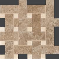 Vallelunga Villa d'este Tortora Basketweave 30x30 см Мозаика
