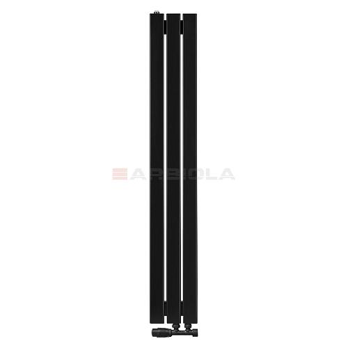 Arbiola Liner V 1200-36-03 секции черный вертикальный радиатор c нижним подключением