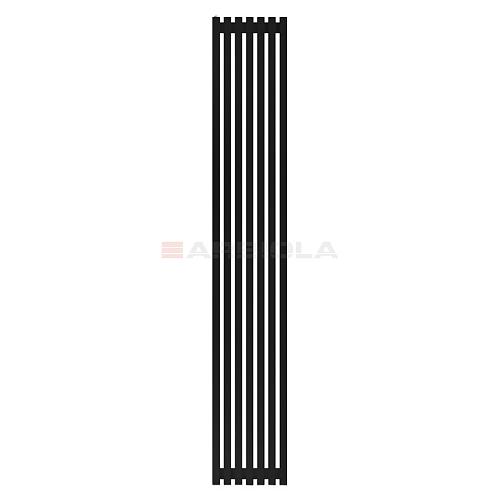  Arbiola Ritmo H 2500-40-07 секции черный вертикальный радиатор c боковым подключением