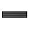Arbiola Gorizont Iris H 2200-42-11 секции черный горизонтальный радиатор c боковым подключением