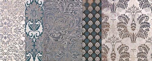 Impronta Shine Batik Turchese Dec.C 24x59 см Декор