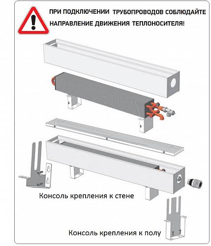 Techno Vita KPZ 185-130-1000 конвектор напольный