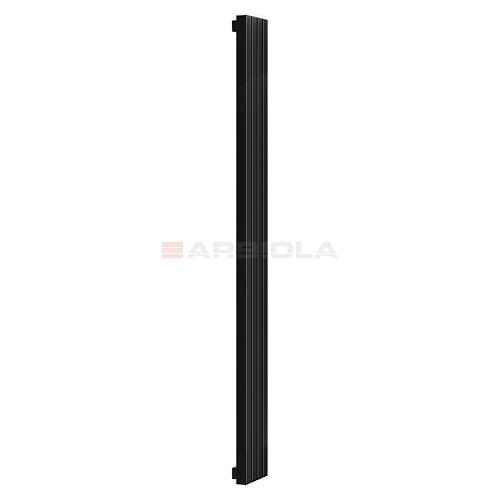Arbiola Mono H 2000-60-07 секции черный вертикальный радиатор c боковым подключением
