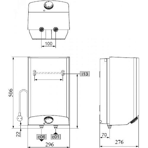 Stiebel Eltron ESH 10 O-N Trend + tap Электрический водонагреватель