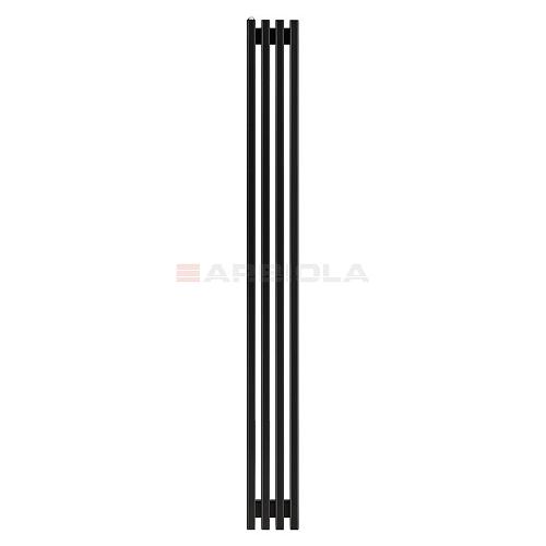 Arbiola Compact H 1800-63-04 секции черный вертикальный радиатор c боковым подключением