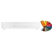 Arbiola Gorizont Ritmo HZ 2500-40-07 секций цветной горизонтальный  радиатор c боковым подключением (на ножках)