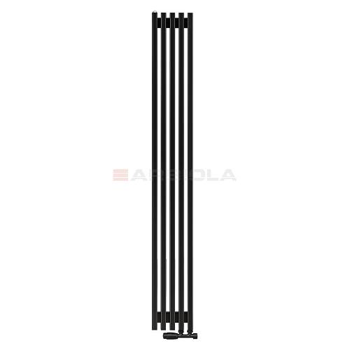 Arbiola Compact V 1750-63-05 секции черный вертикальный радиатор c нижним подключением