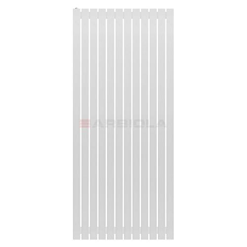 Arbiola Mono H 1500-60-12 секции белый вертикальный радиатор c боковым подключением