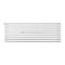 Arbiola Gorizont Iris H 1250-42-09 секции белый горизонтальный радиатор c боковым подключением