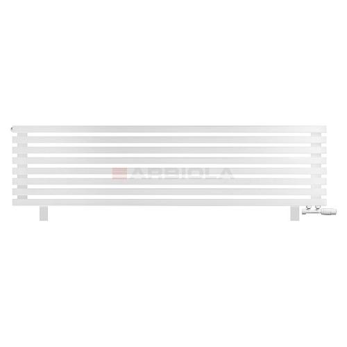 Arbiola Gorizont Ritmo VZ 1500-40-08 секций белый горизонтальный  радиатор c нижним подключением (на ножках)