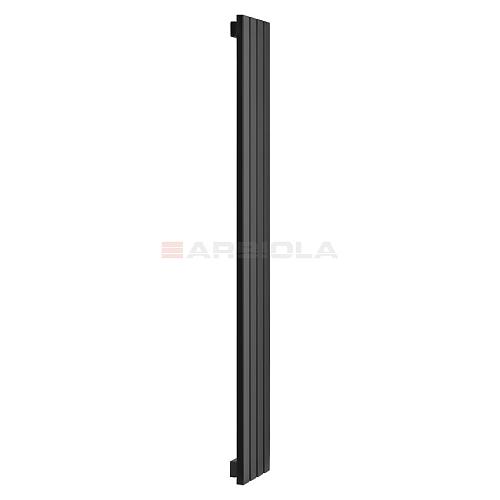 Arbiola Liner H 1750-36-05 секции черный вертикальный радиатор c боковым подключением