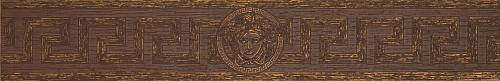 Versace Elite Fascia Medusa Greca Oro Moka 13x78,9 см Бордюр