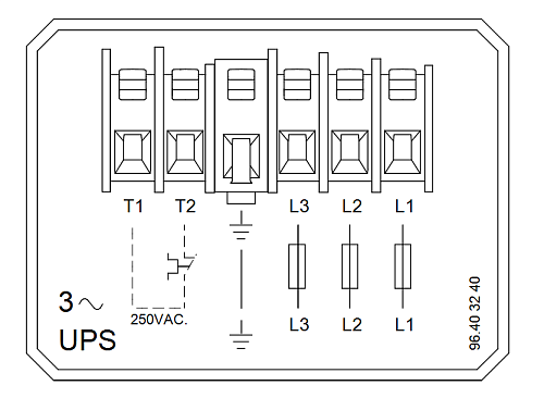 Grundfos 200 UPS 50/185 F /400V Циркуляционный насос