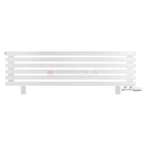 Arbiola Gorizont Ritmo VZ 1250-40-06 секций белый горизонтальный  радиатор c нижним подключением (на ножках)