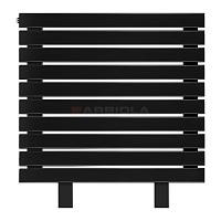 Arbiola Gorizont Liner HZ 750-36-10 секции черный горизонтальный радиатор c боковым подключением с ножками