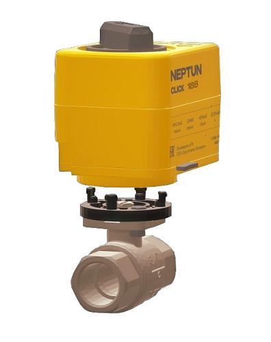 Neptun Profi Click 12В 3/4 Кран шаровой с электроприводом