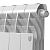 Royal Thermo Biliner 500 V Bianco Traffico /10 секции Биметаллический радиатор с нижним правым подключением