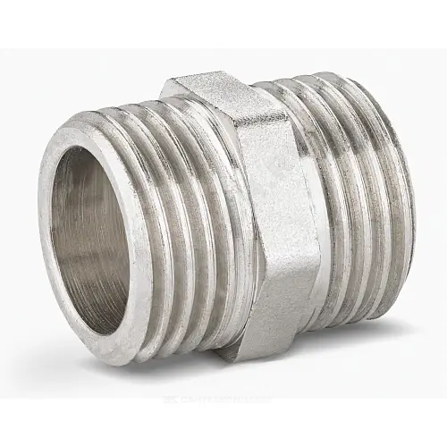 LD Pride Ниппель DN20 (3/4") НР/НР латунь никель