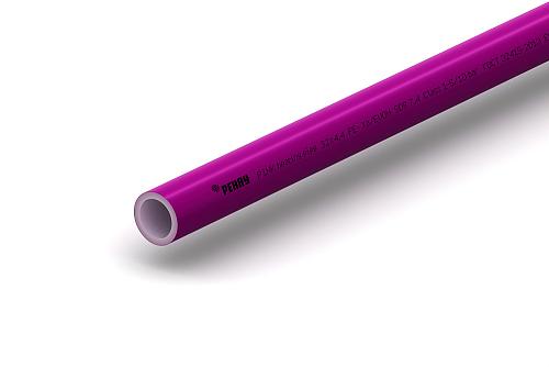 Труба РЕХАУ Pink из сшитого полиэтилена 32х4,4 мм., бухта 50 м., арт. 11360723050