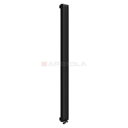 Arbiola Mono V 2200-60-15 секции черный вертикальный радиатор c нижним подключением
