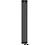 КЗТО QUADRUM 30 V 2- 1750-6 R RAL1T103S9005 Радиатор (черный матовый муар) с нижним подключением