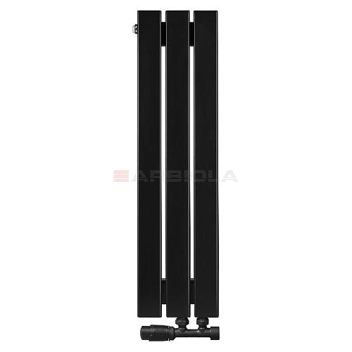 Arbiola Liner V 700-36-03 секции черный вертикальный радиатор c нижним подключением