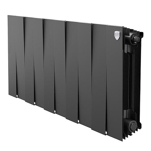 Royal Thermo  Piano Forte Noir Sable 300/12 секции БиМеталлический радиатор