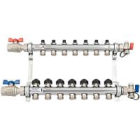 РЕХАУ К-т коллекторов HKV из нерж. стали на 7 контура с шар. кранами