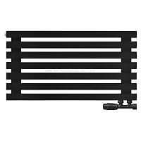Arbiola Gorizont Ritmo V 700-40-07 секции чёрный горизонтальный радиатор c нижним подключением