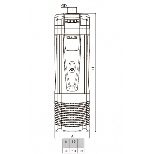 Dab DTRON3 X 35/90 Погружной колодезный насос