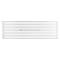 Arbiola Gorizont Ritmo H 2200-40-12 секций белый горизонтальный  радиатор c боковым подключением